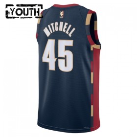 Dres Cleveland Cavaliers Donovan Mitchell Nike 2025-26 Classic Edition Navy Swingman - Dječji